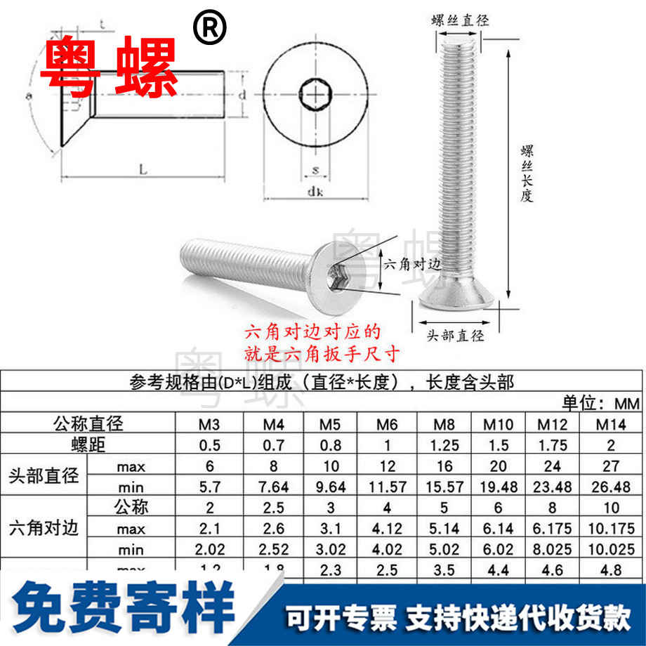 平頭內(nèi)六角螺栓 平頭內(nèi)六角螺栓