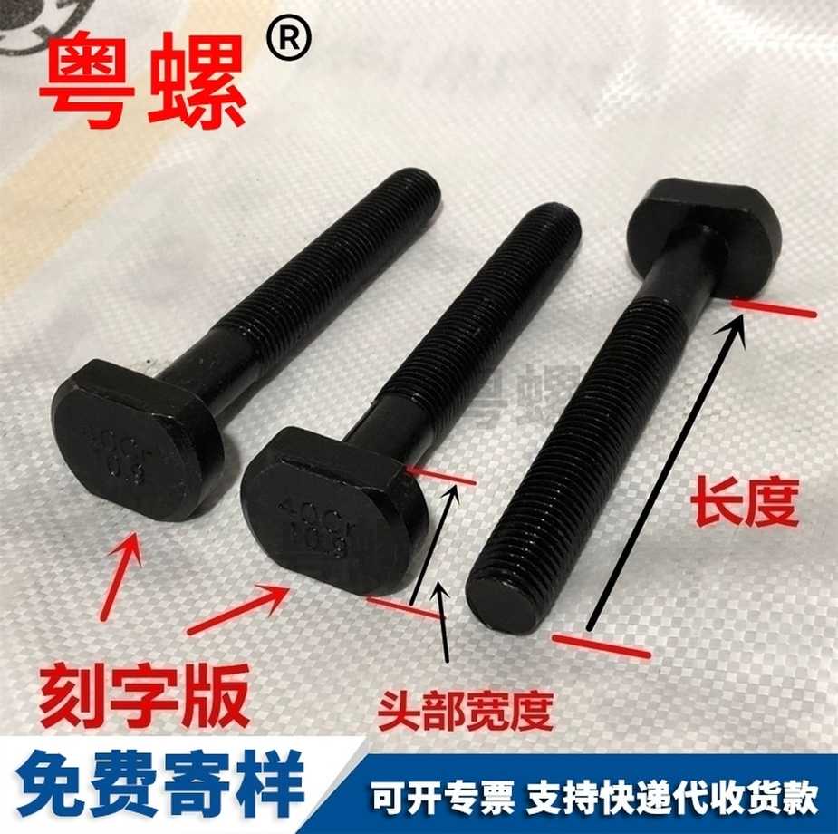 304不銹鋼光伏太陽能螺栓訂制DIN188西安T型螺絲