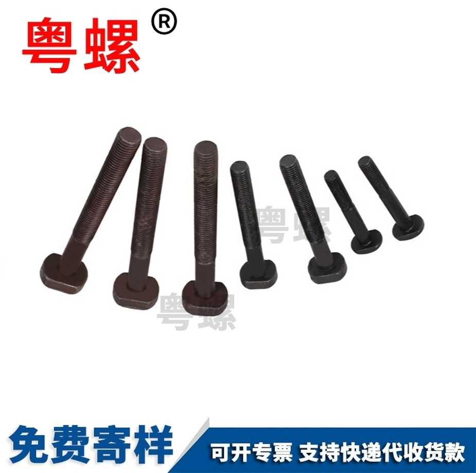 T型特殊螺絲廠家生產(chǎn)歐標型材配件GB1588.8級發(fā)黑