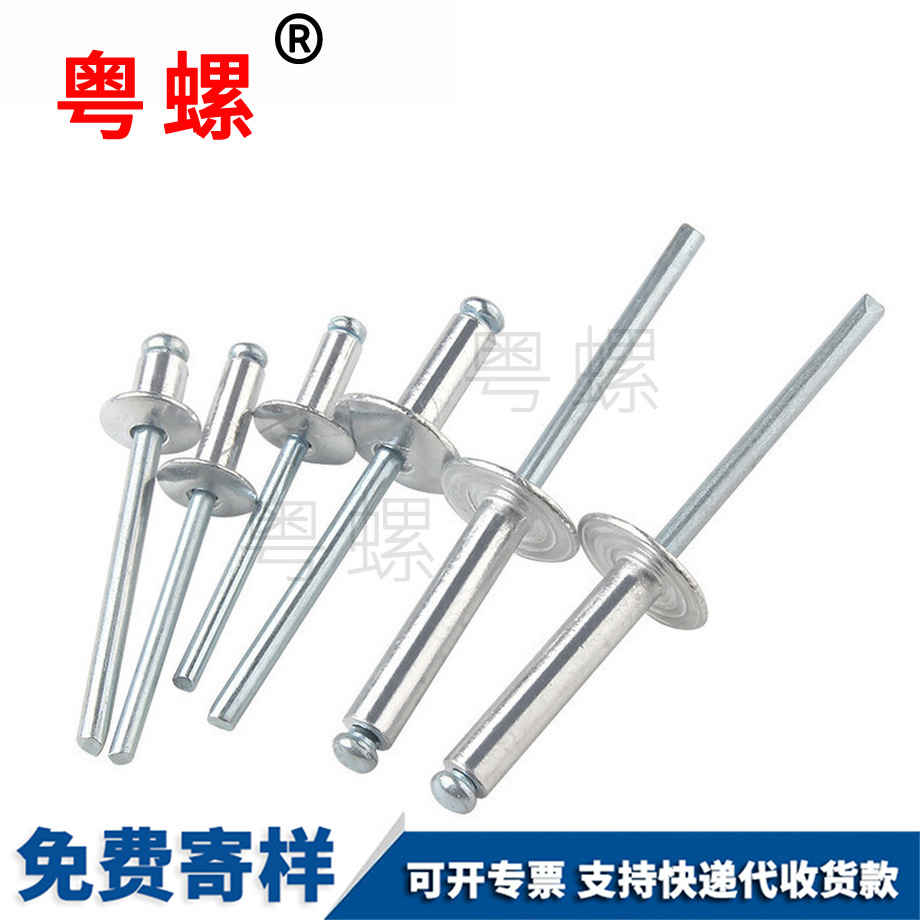 大帽沿牡丹江抽芯鉚釘 大帽沿牡丹江抽芯鉚釘